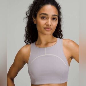 Lululemon Tough Train High-Neck Bra *Medium Support, C/D Cup Womens Size 6